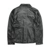 Frye Black Leather Shirt - Frye Black Leather Shirt