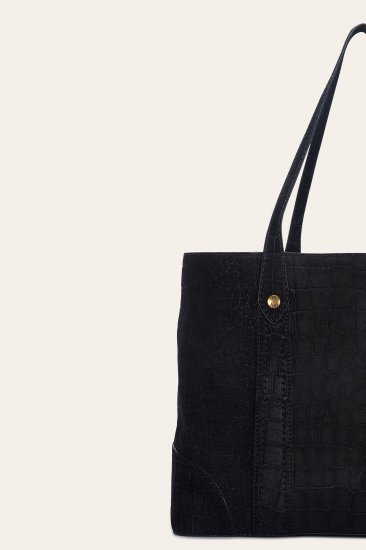 Frye Melissa Sueded Croco Shopper - Melissa Sueded Croco Shopper - Click Image to Close
