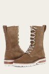 Frye Olivia Combat - Almond