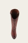 Frye Melissa Button 2 - Mahogany