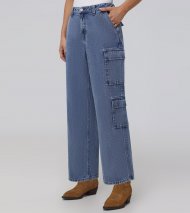 Frye High Rise Utility Cargo Jeans - High Rise Utility Cargo Jeans