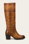 Frye Jean Tall Pull On Wide Calf - Caramel