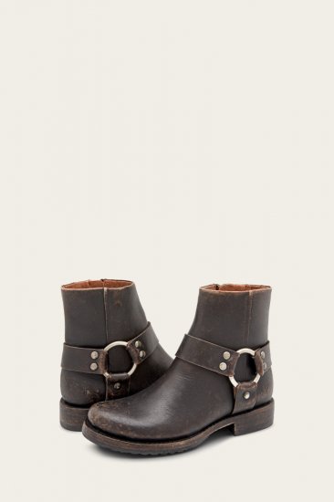 Frye Veronica Harness Short - Antiqued-black - Click Image to Close
