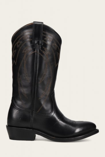 Frye Billy Pull On Deco Stitch - Black - Click Image to Close