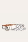 Frye 35MM Tonal Woven Leather Belt - 35MM Tonal Woven Leather Belt