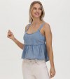 Frye Cropped Babydoll Top - Cropped Babydoll Top