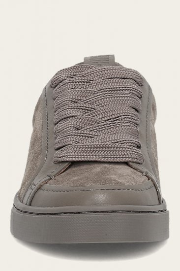Frye Ivy Court Low Lace Sneaker - Steel - Click Image to Close