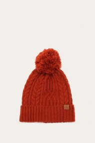 Frye Cable Beanie With Self Pom - Cable Beanie With Self Pom Frye Cable Beanie With Self Pom - Cable Beanie With Self Pom