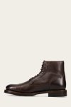 Frye Dylan Cap Toe Lace Up - Dark-brown