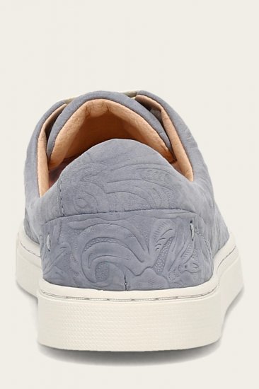 Frye Ivy Low Lace - Steel-blue-floral - Click Image to Close