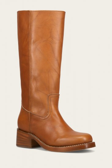 Frye Campus 14L Wide Calf - Saddle - Click Image to Close