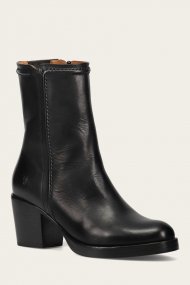 Frye Jean Short Inside Zip - Black