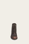 Frye Bowery Lace Up - Antiqued-black