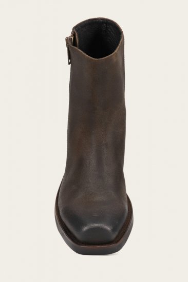 Frye Conway Zip - Chocolate - Click Image to Close