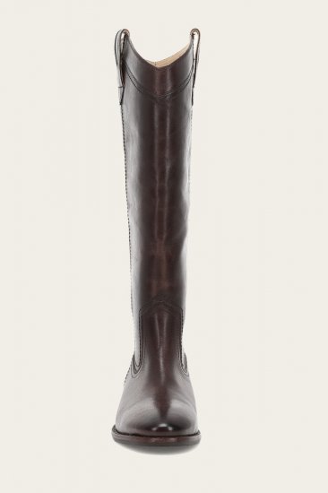 Frye Blair Western Tall - Chocolate - Click Image to Close