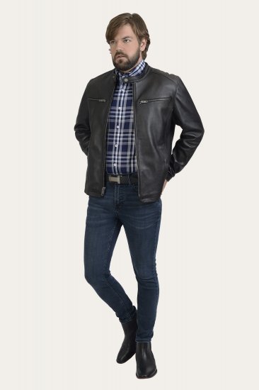 Frye Classic Racer Jacket - Classic Racer Jacket - Click Image to Close