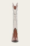 Frye Sara Western Tall Stud - Cinnamon-ivory