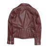 Frye Oxblood Biker Jacket - Frye Oxblood Biker Jacket