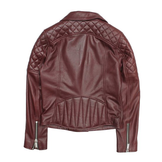 Frye Oxblood Biker Jacket - Frye Oxblood Biker Jacket - Click Image to Close