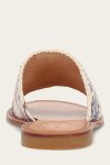Frye Ava Crochet Slide - Ivory-sw