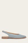 Frye Kenzie Slingback Flat - Steel-blue