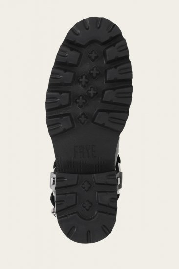 Frye Olivia Moto Mid - Black - Click Image to Close