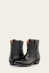 Frye Billy Short - Black-ostrich