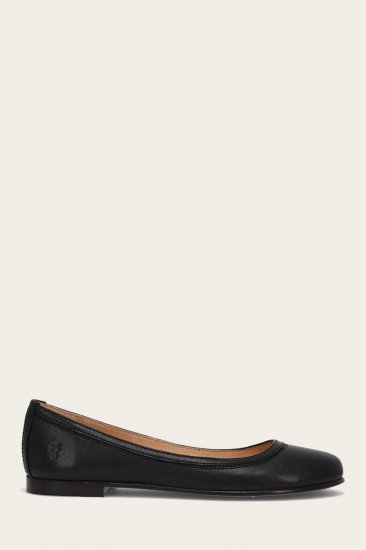 Frye Carson Ballet - Black - Click Image to Close