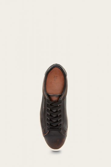 Frye Astor Low Lace - Antiqued-black - Click Image to Close