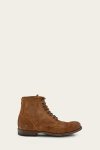Frye Tyler Lace Up - Tan-suede
