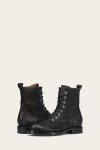 Frye Veronica Combat - Black-floral