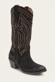 Frye Shelby Studded - Black