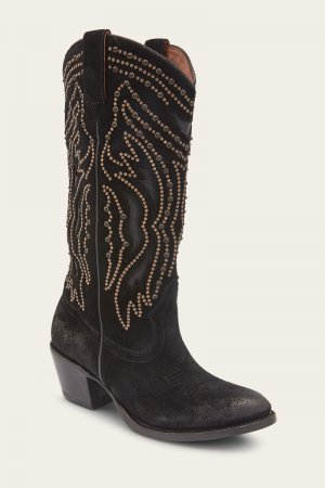 Frye Shelby Studded - Black