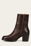 Frye Jean Short Inside Zip - Chocolate