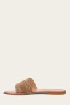 Frye Ava Woodstock Slide - Almond