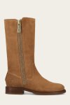 Frye Madison Heavy Zip Tall - Almond