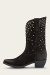 Frye Sacha Mid Stud - Black