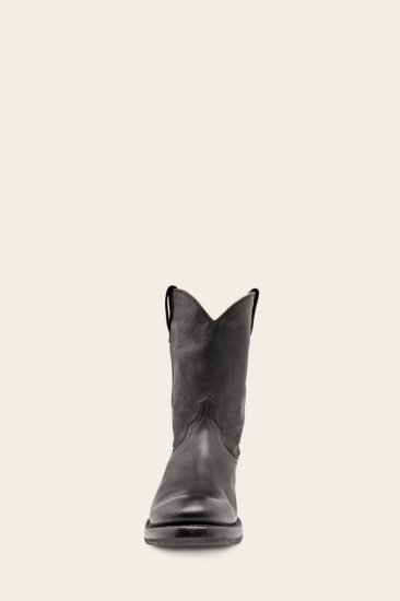 Frye Duke Roper - Black - Click Image to Close