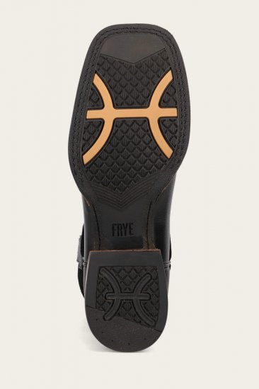 Frye Hauser Logo Stitch - Black-black - Click Image to Close