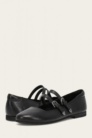 Frye Carson Multi Mary Jane - Black - Click Image to Close