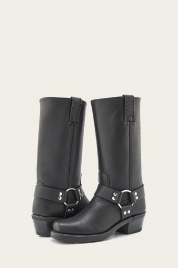 Frye Harness 12R Womens - Black - Click Image to Close