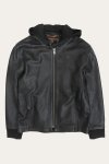 Frye Modern Racer Jacket With Hood - Modern Racer Jacket With Hood