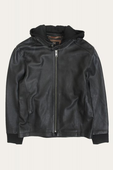 Frye Modern Racer Jacket With Hood - Modern Racer Jacket With Hood - Click Image to Close