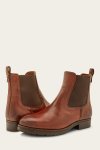 Frye Melissa Double Sole Chelsea - Cognac