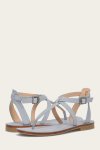 Frye Taylor Sandal - Steel-blue