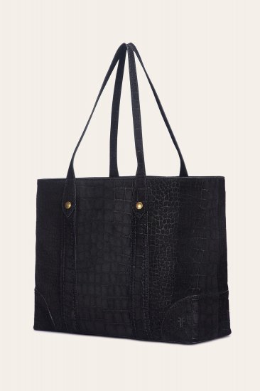 Frye Melissa Sueded Croco Shopper - Melissa Sueded Croco Shopper - Click Image to Close