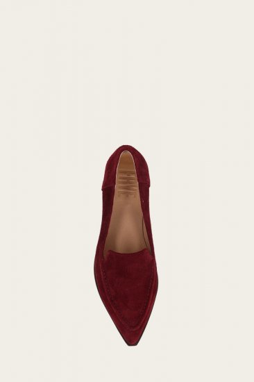 Frye Kenzie Moc Stitch - Wine - Click Image to Close