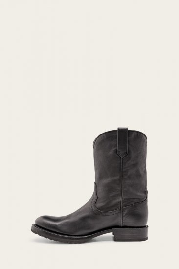 Frye Duke Roper - Black - Click Image to Close