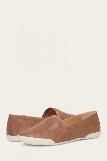 Frye Melanie Slip On - Grey - Click Image to Close