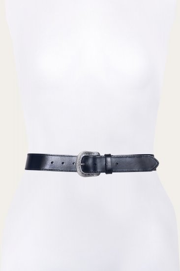 Frye 38mm Belt With Engraved Buckle - 38mm Belt With Engraved Buckle - Click Image to Close
